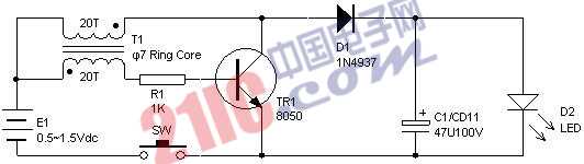 led手電驅(qū)動(dòng)電路