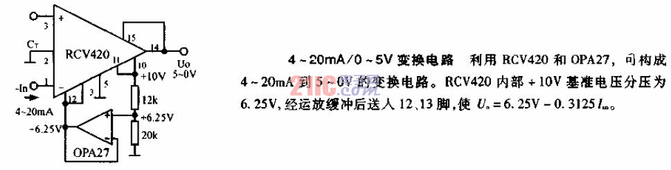 4-20MA－5V變換<strong>電路圖</strong>.gif