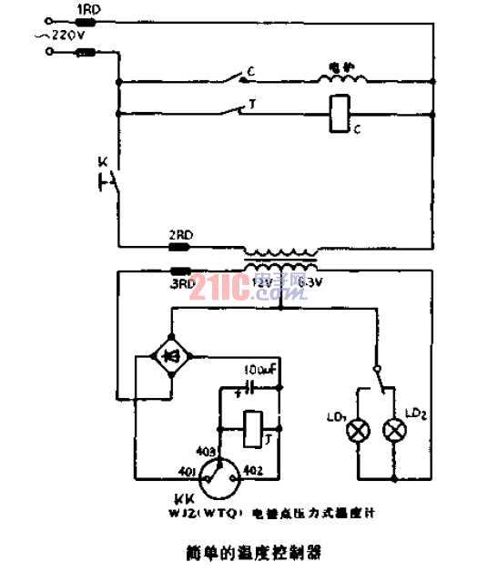 簡(jiǎn)單的<strong>溫度控制器</strong>電路圖.gif