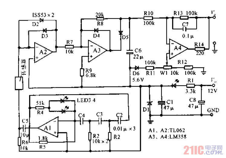 適用于UD-08和CGS-2型<strong>傳感器</strong>的<strong>應(yīng)用電路</strong>.gif