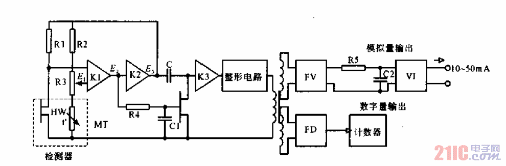 旋渦式<strong>流量計(jì)</strong>的<strong>放大電路</strong>與<strong>轉(zhuǎn)換電路</strong>.gif