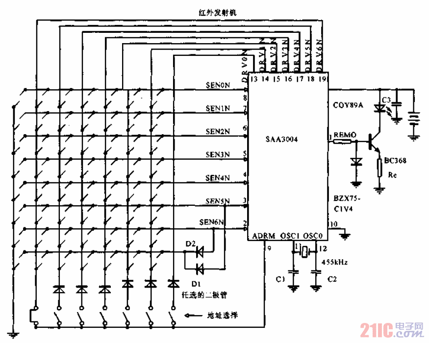 紅外<strong>發(fā)射機(jī)</strong>電路圖.gif
