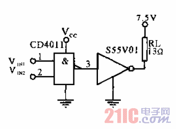 <strong>CMOS</strong>至VMOS的<strong>接口電路</strong>.gif
