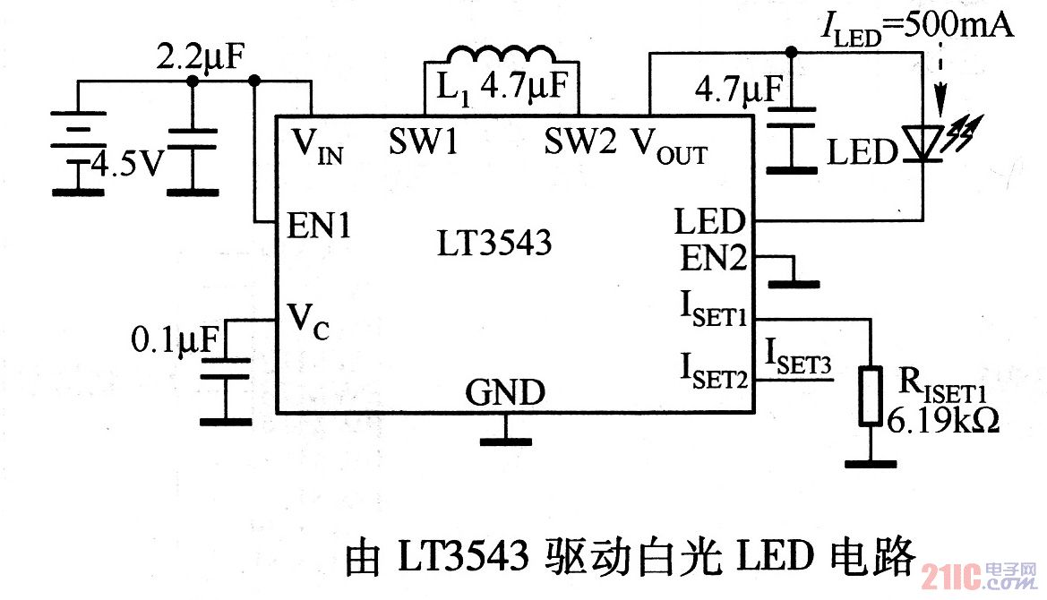 由<strong><strong>LTC</strong></strong>3543驅(qū)動白光<strong><strong>LED電路</strong></strong>
.jpg