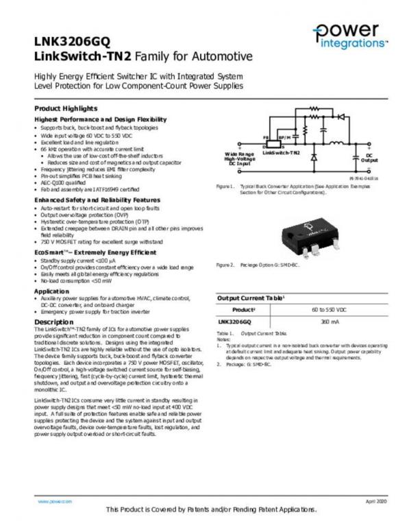 LinkSwitch-TN2Q��(sh��)��(j��)��