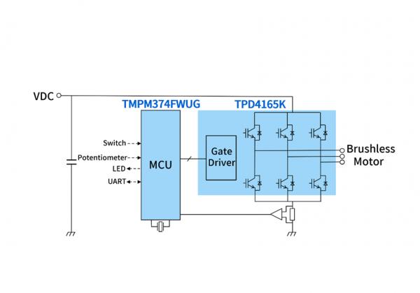 ʹ��TPD4165K��DC 300Vݔ��BLDC늙C(j��)�o�п����·