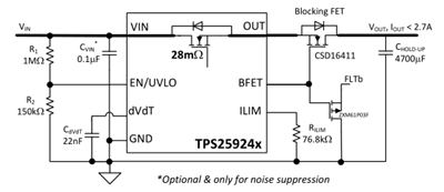 不要讓電源電壓浮動(dòng)，通過(guò)快速輸出放電關(guān)閉輸出電壓