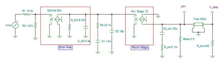 電源提示：使用簡單的 SPICE 模型來模擬降壓控制環(huán)路