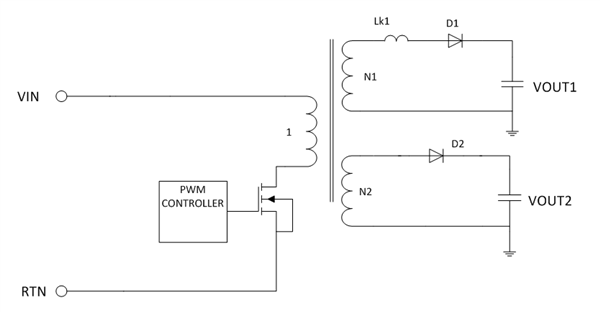 設(shè)計(jì)具有初級(jí)側(cè)感應(yīng)的多輸出轉(zhuǎn)換器
