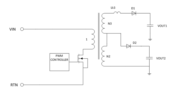 設(shè)計(jì)具有初級(jí)側(cè)感應(yīng)的多輸出轉(zhuǎn)換器