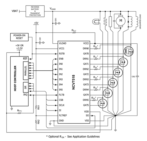 使用新型預(yù)驅(qū)動器和 MOSFET 的汽車功率負(fù)載控制