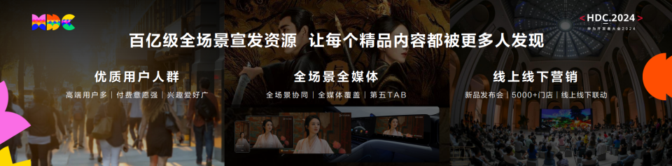 HarmonyOS NEXT技術(shù)創(chuàng)新媒體體驗，百億級宣發(fā)資源激活高品質(zhì)數(shù)字內(nèi)容分發(fā)