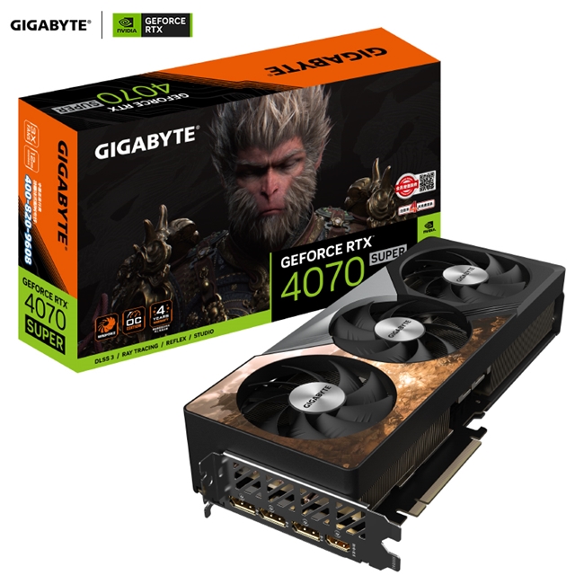 《黑神話:悟空》騰云駕霧來(lái)，技嘉RTX 4070 SUPER 悟空聯(lián)名顯卡 助力共繪西游神話新篇