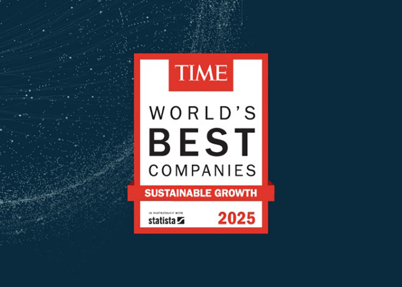 維薩拉榮登《時(shí)代》周刊“全球最佳企業(yè)——可持續(xù)增長”榜單