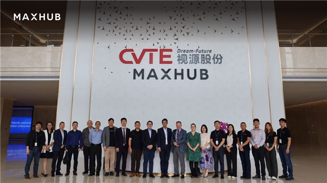 英國商務(wù)領(lǐng)事率多家英國領(lǐng)先科技企業(yè)到訪視源股份，共探未來合作機遇