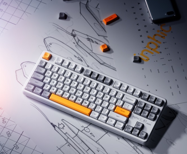 英菲克K87機(jī)械鍵盤新配色登場(chǎng)，黑玫幻影、冰川時(shí)代99元起