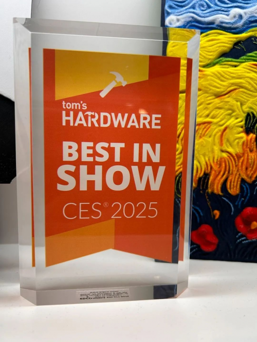 創(chuàng)想三維多款新品亮相CES 2025，多色打印觸手可及