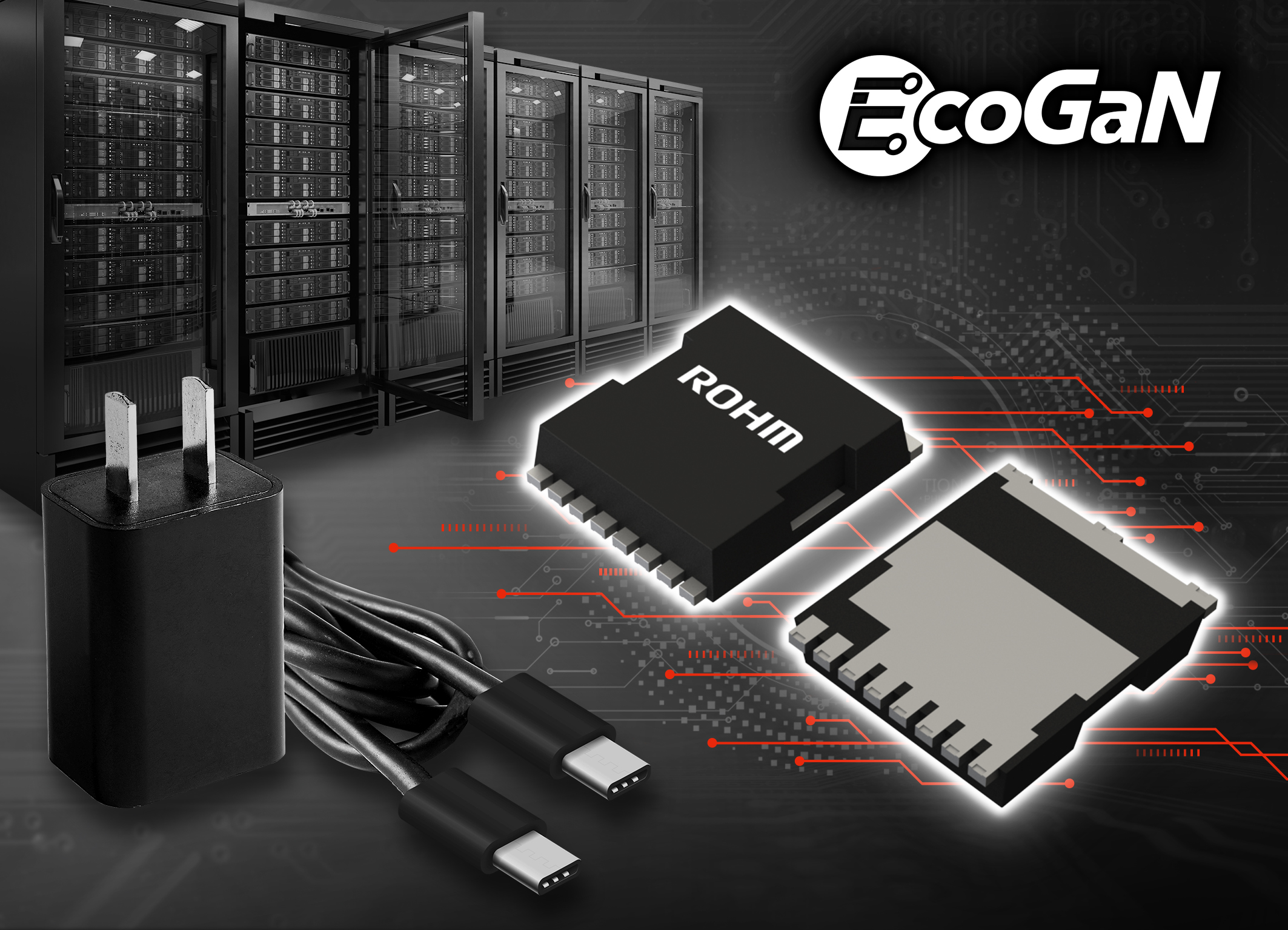 650V耐壓GaN HEMT新增小型、高散熱TOLL封裝