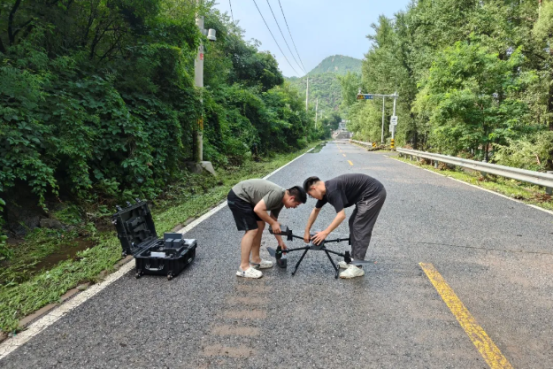 華測導航馳援京冀多地抗洪搶險，無人船、無人機高效作業(yè)