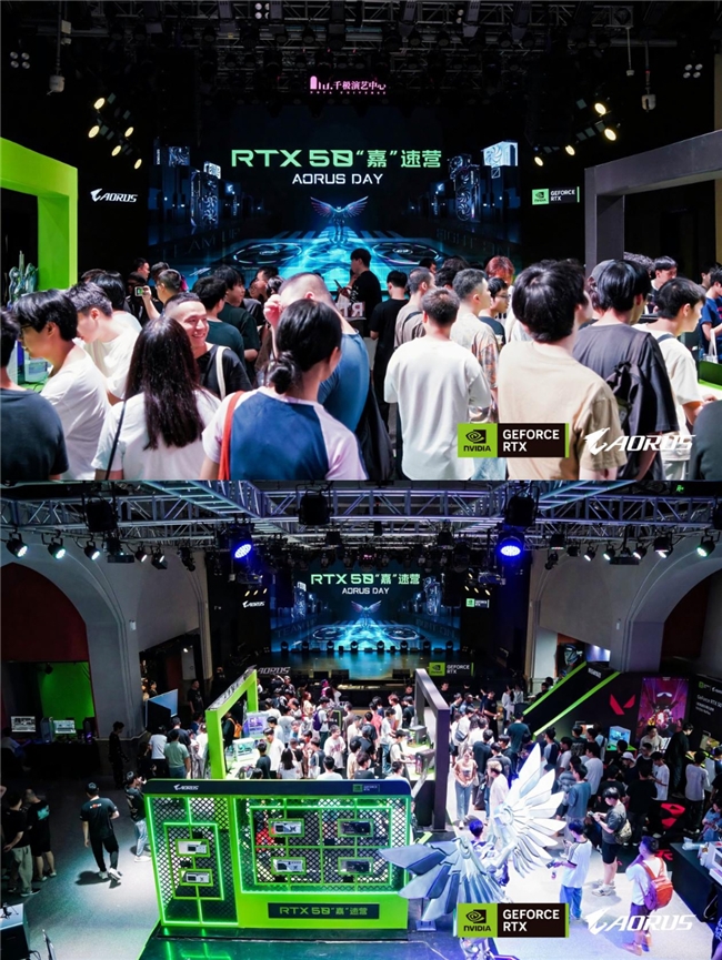 玩家齊赴技嘉AORUS DAY山城之約，RTX 50“嘉”速營奏響電競狂想曲
