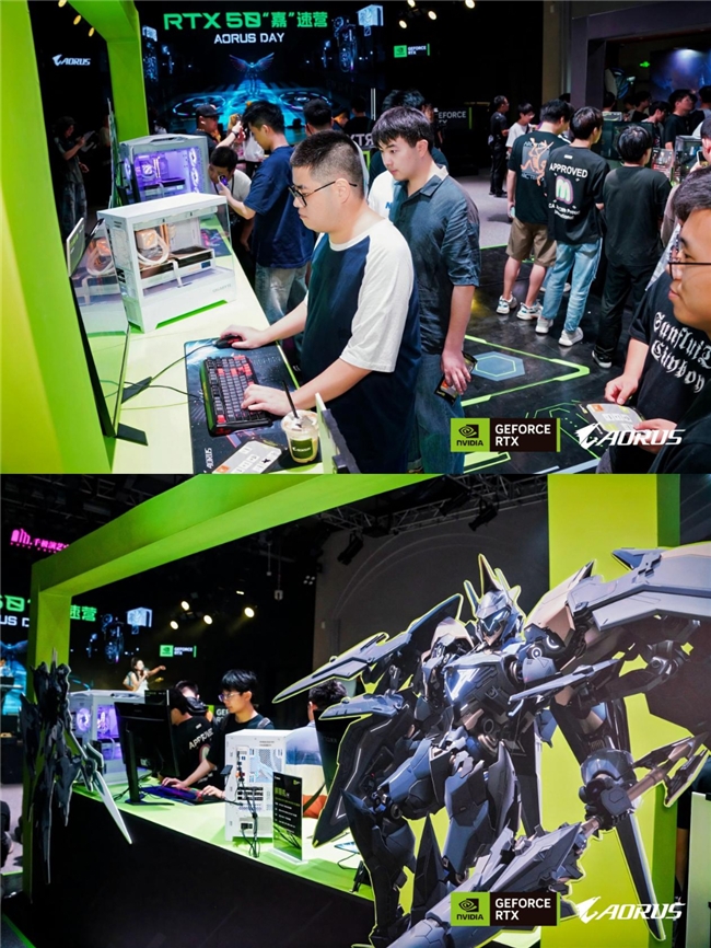 玩家齊赴技嘉AORUS DAY山城之約，RTX 50“嘉”速營奏響電競狂想曲