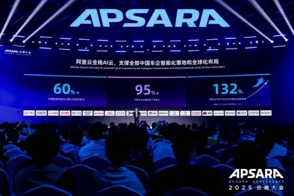 云棲大會(huì)上，感受AI汽車(chē)的