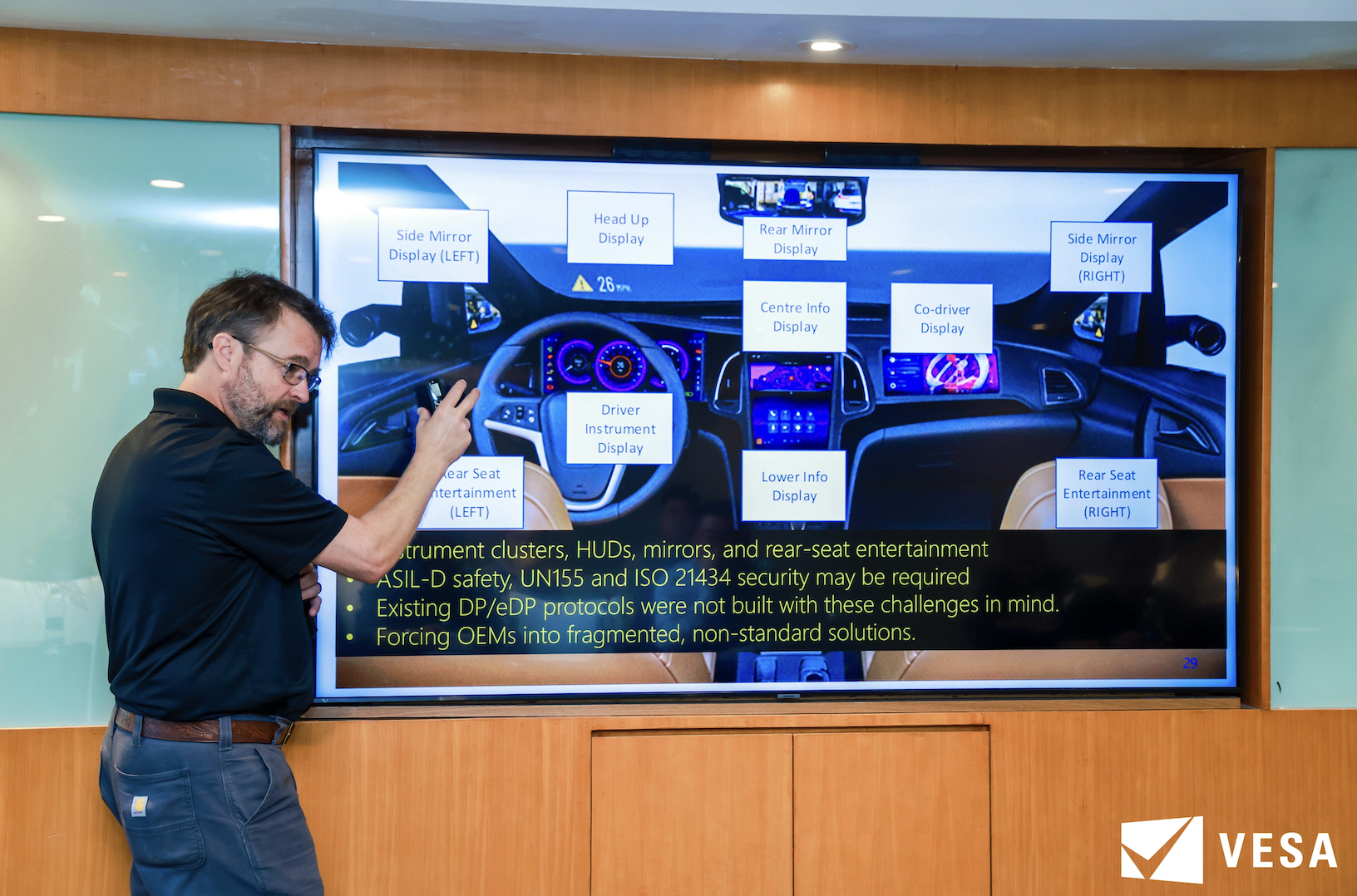 VESA發(fā)布DisplayPort汽車擴(kuò)展標(biāo)準(zhǔn)合規(guī)測(cè)試規(guī)范模型 加速汽車顯示新標(biāo)準(zhǔn)落地