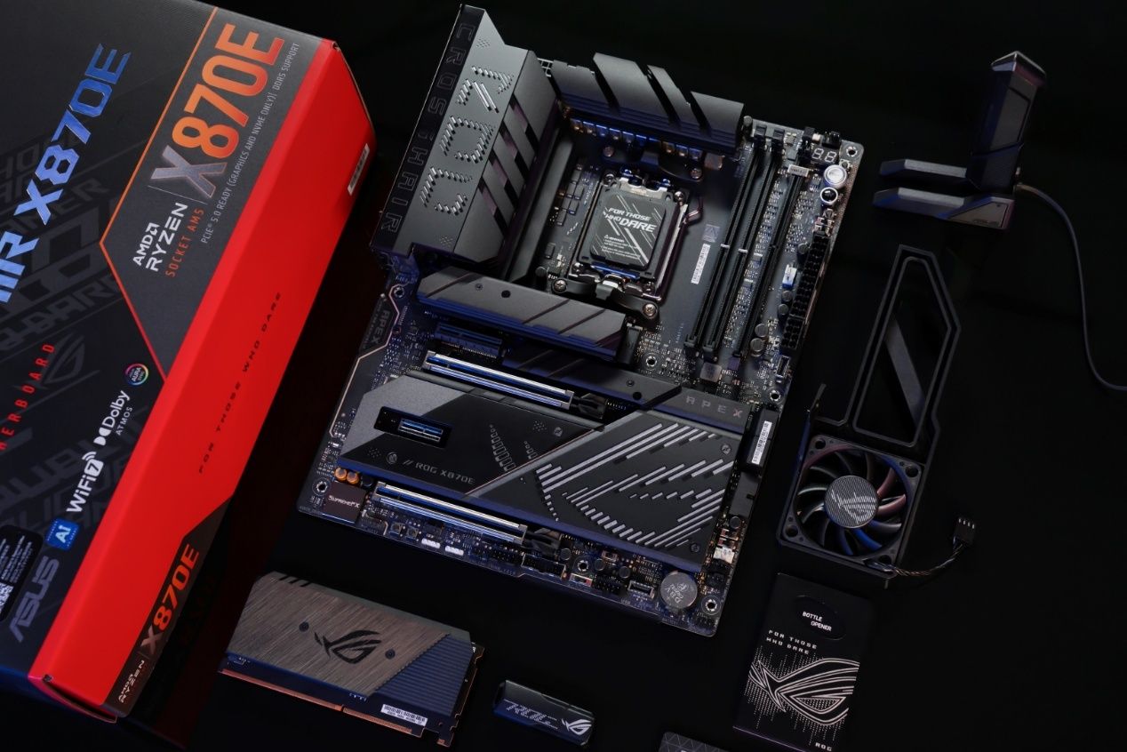 華碩ROG X870E APEX主板助9850X3D創(chuàng)4項(xiàng)超頻紀(jì)錄