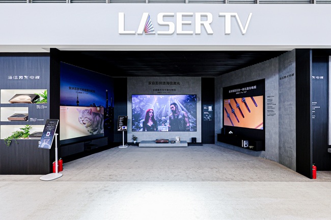 領跑全球超大屏顯示，海信激光電視AWE 2026解鎖家庭影院新范式
