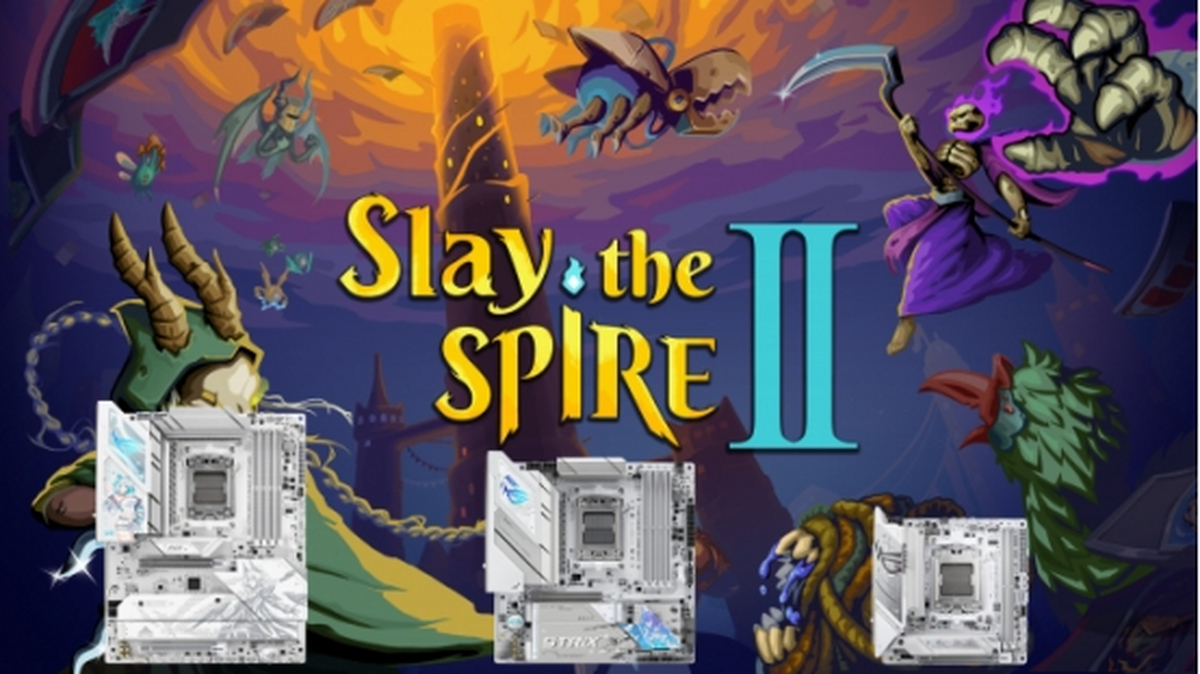 《殺戮尖塔2》大火 華碩B850吹雪主板帶你爬塔