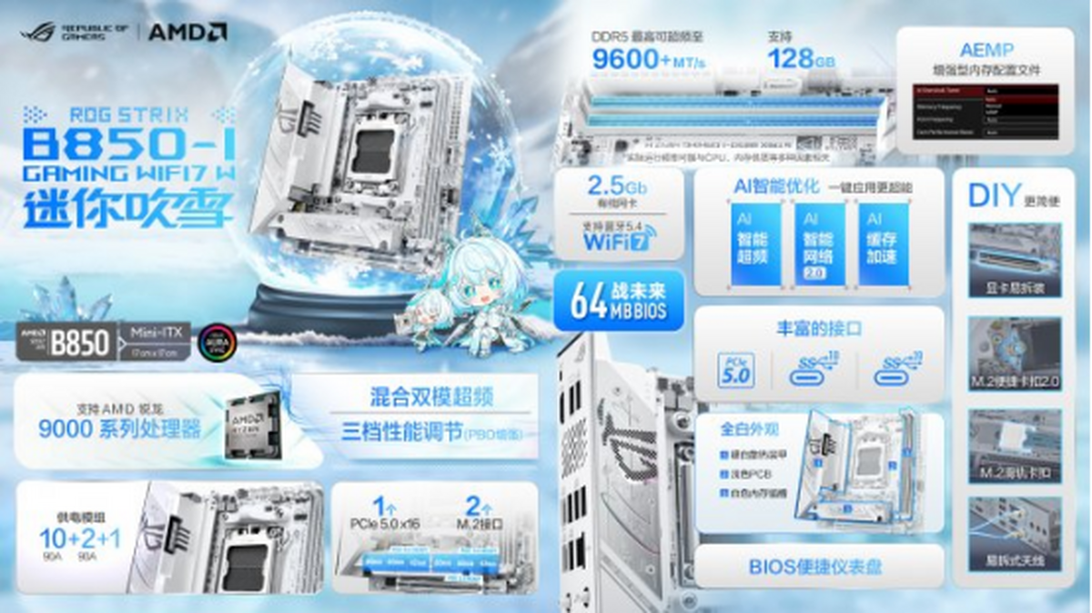 《殺戮尖塔2》大火 華碩B850吹雪主板帶你爬塔