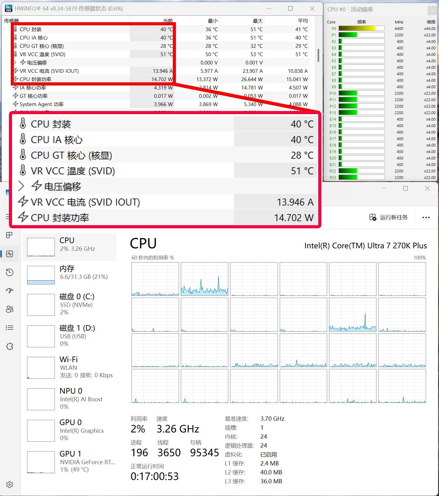 酷睿Ultra 7 270K/5 250K Plus處理器首測：多核、游戲、渲染性能暴增