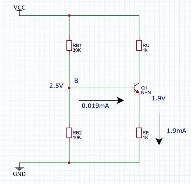 大佬手把手帶你計(jì)算NPN型三極管電流電壓