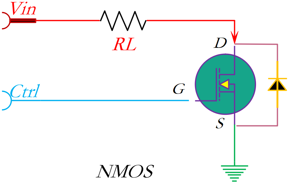 單NMOS可以設計分立式負載開關嗎？