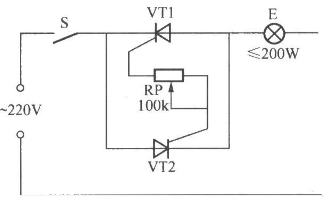 單向晶閘管伏安特性解讀！2款晶閘管調光燈電路分享