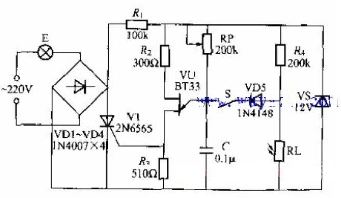 單向晶閘管伏安特性解讀！2款晶閘管調光燈電路分享