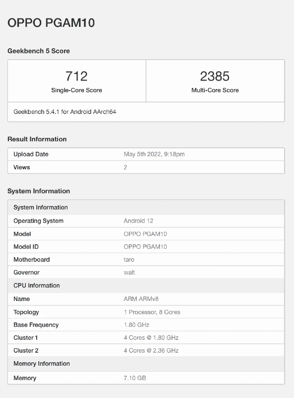 高通第2款4nm芯片來了！OPPO首發(fā)驍龍7 Gen1