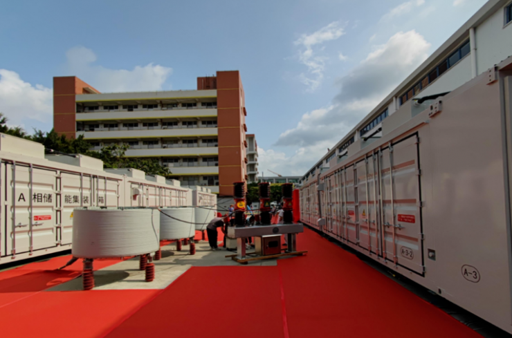 全球單機(jī)功率最大“華能上都35kV級(jí)聯(lián)型高壓儲(chǔ)能設(shè)備”正式下線