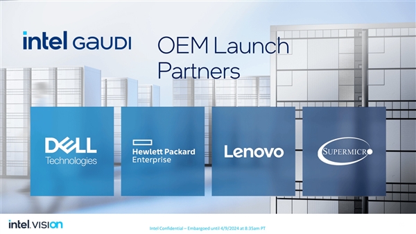 性能超越H100！老黃的勁敵來了 一文了解Intel最新Gaudi 3 AI加速芯片