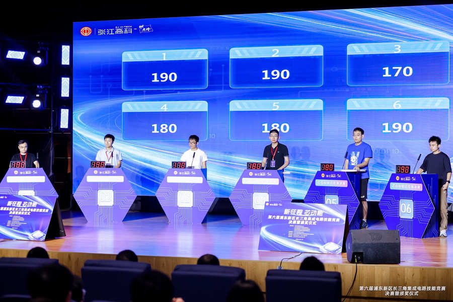 以賽促學(xué)、以賽促用丨第六屆浦東新區(qū)長三角集成電路技能競賽圓滿落幕