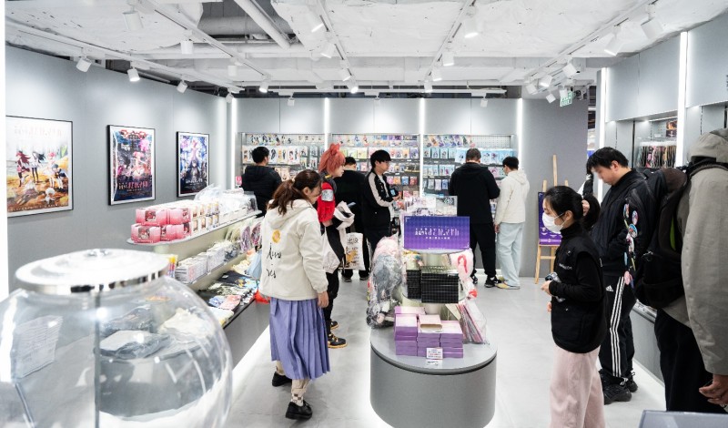 索尼集團成員Aniplex上海線下店煥新開業(yè)，開創(chuàng)IP+沉浸互動新空間