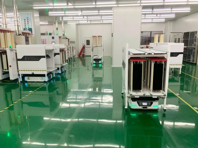 降本增效！斯坦德機器人63臺AMR助力光伏企業(yè)實現物料全自動搬運