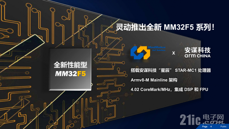 靈動高性能MM32F5系列MCU，有望成為市場最大黑馬
