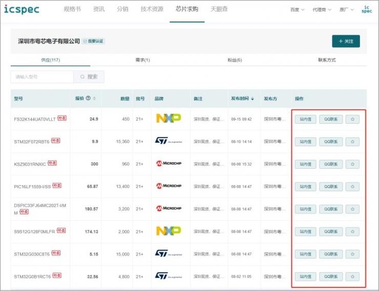 icspec芯片求購(gòu)平臺(tái)，免費(fèi)發(fā)布ic供求信息，芯片規(guī)格書一網(wǎng)打盡！