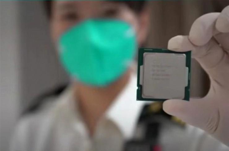 一男子身綁306塊CPU走私被當場查獲！