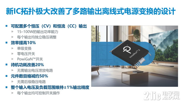 對(duì)初級(jí)能量加以引導(dǎo)的“更聰明”的多路輸出電源解決方案 – InnoMux-2！