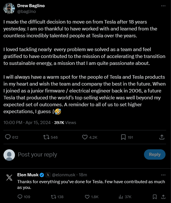 傳特斯拉中國(guó)區(qū)裁員比例最高達(dá)50%，賠償方案曝光！