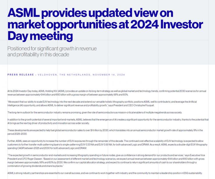 光刻機(jī)巨頭拋出重要信號！半導(dǎo)體行業(yè)大拐點(diǎn)要來了？