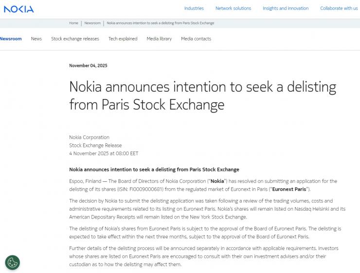 突發(fā)！老牌通信巨頭宣布將退市