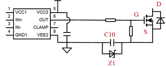 SiC MOSFET替代Si MOSFET,只有單電源正電壓時(shí)如何實(shí)現(xiàn)負(fù)壓？